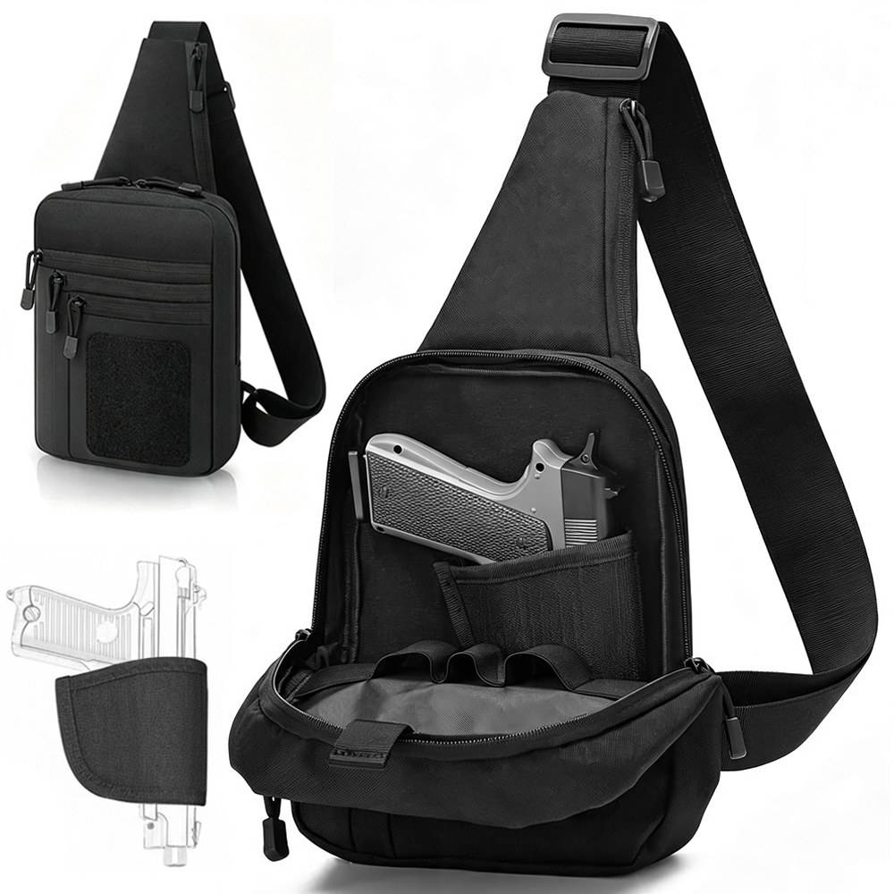 Edc Carry Bag For Pistol - 숨김 휴대용 가슴총 가방 권총 보관
