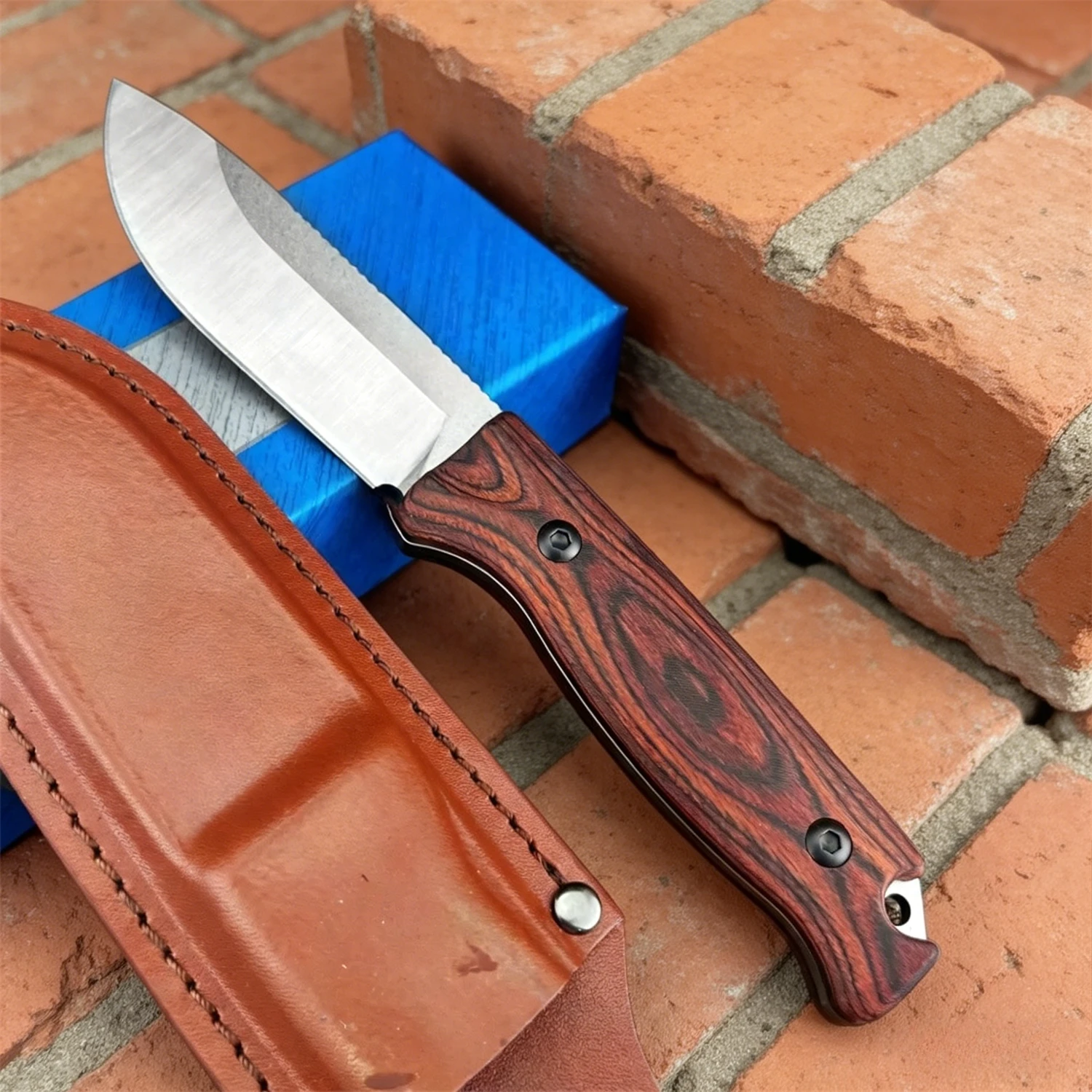 Edc Carry For Men - 풀탱 15002-2 고정형 직선 나이프 –