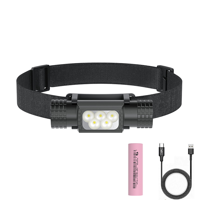 Edc Day Carry - 휴대용 USB C 충전식 LED 헤드램프