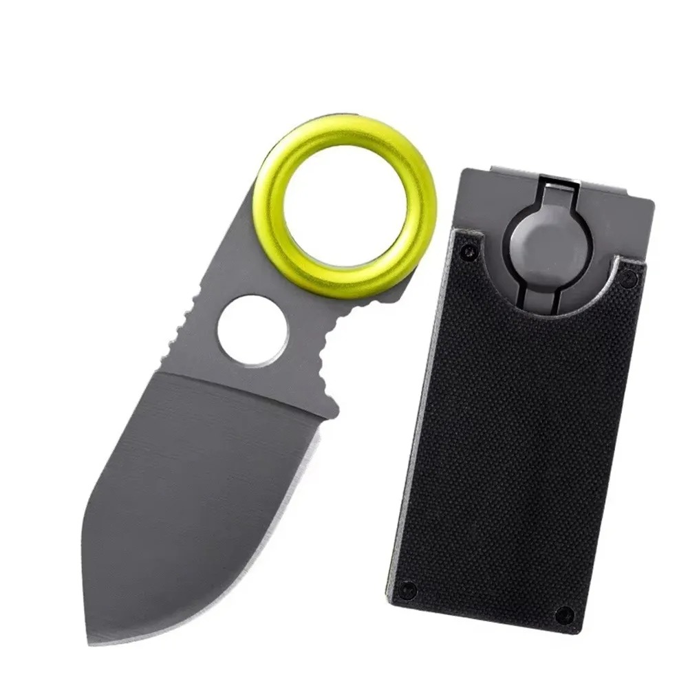 미니 EDC 링형 고정날 나이프 스테인리스 스틸 포켓  - Edc Fixed Blade Deep Carry 리뷰 및 가격