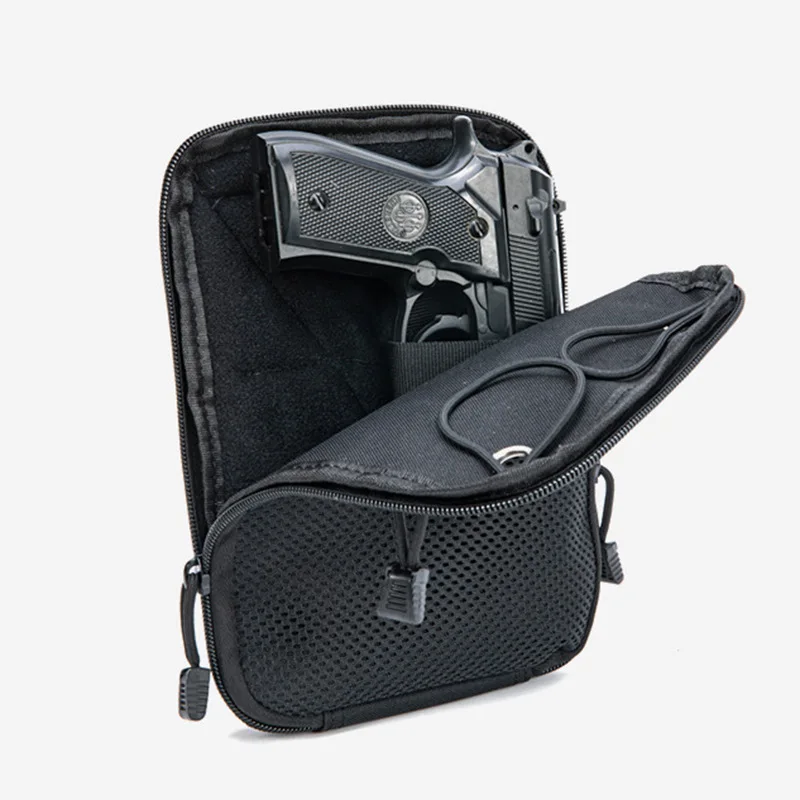 Molle 전술 숨겨진 총 홀스터 파우치 유니버설 권총 - Edc Carry Handgun 리뷰 및 가격