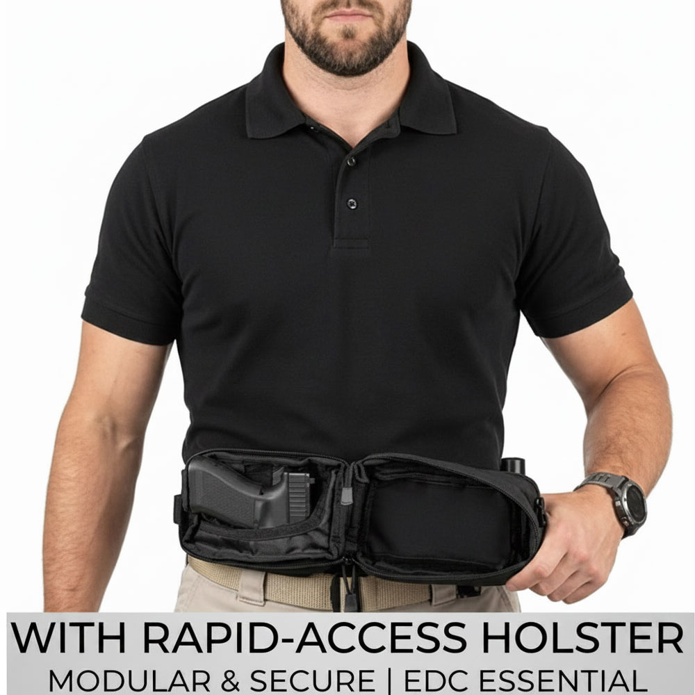 전술용 권총 가방, 숨겨진 홀스터가 있는 권총 케이스, - Edc Concealed Carry Bag 리뷰 및 가격