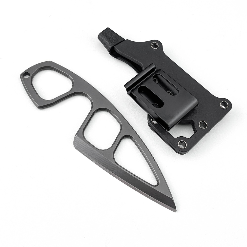 EDC 휴대용 고정날 나이프, 속이 빈 디자인 핸들 나 - Edc Fixed Blade Deep Carry 리뷰 및 가격