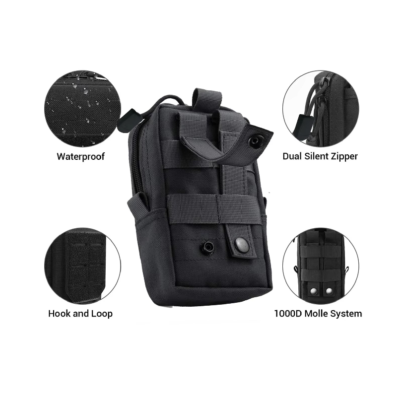 전술용 몰리 파우치 허리 가방 야외용 남성 EDC 도구 - Edc Carry Items 리뷰 및 가격