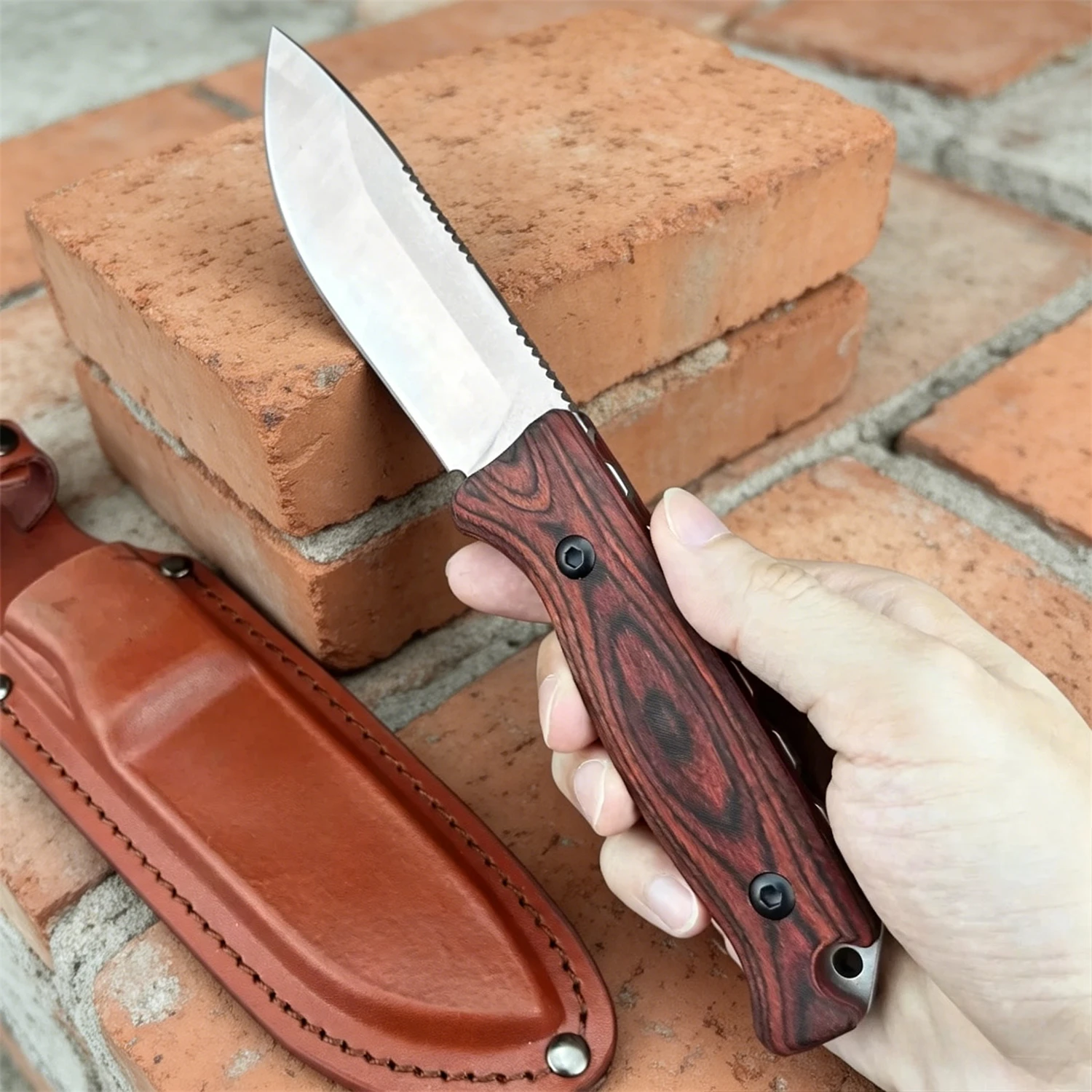 풀탱 15002-2 고정형 직선 나이프 – 9Cr13M - Edc Carry For Men 리뷰 및 가격