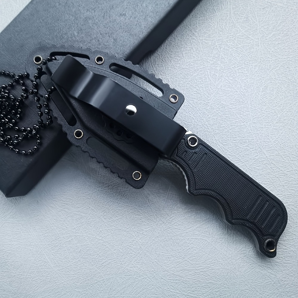 EDC 일상용 고정날 나이프 블랙 핸들 목걸이 나이프, - Edc Carry Fixed Blade Knife 리뷰 및 가격