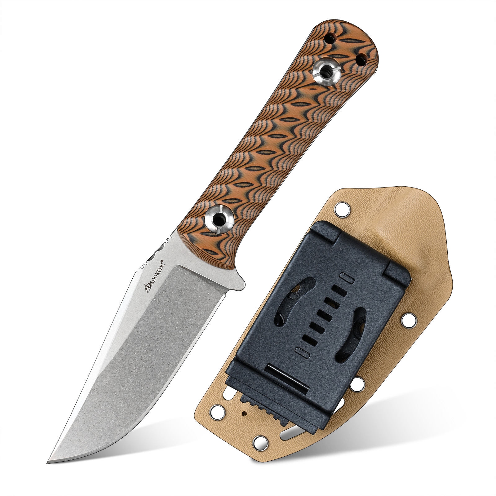 SDOKEDC 휴대용 EDC 캐리 커터 수공구, 캠핑, - Edc Carry Fixed Blade Knife 리뷰 및 가격